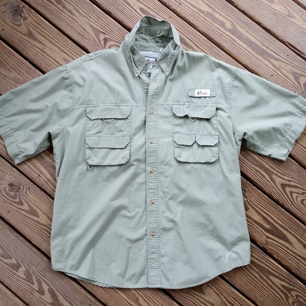 World Wide Sportsman Vented Fishing Button Down